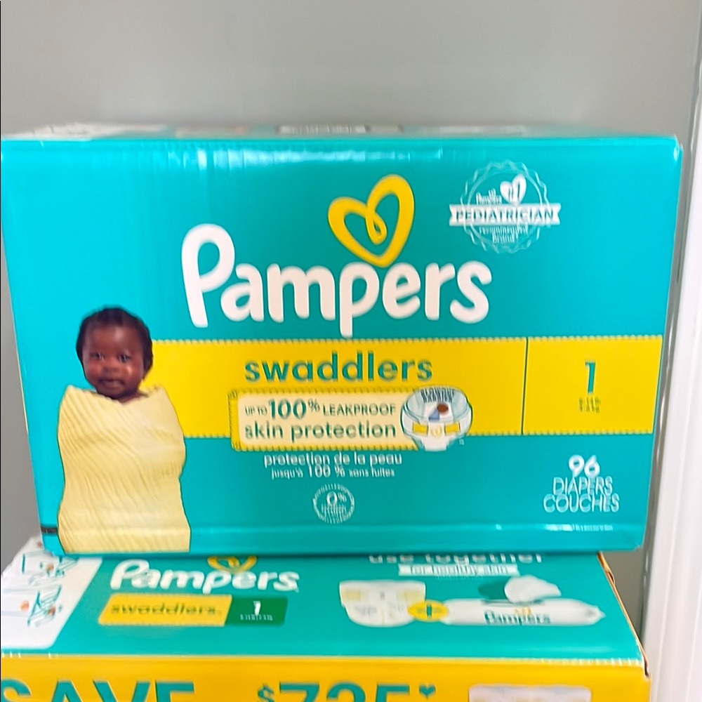 Pampers Swaddlers Size 1 Diapers
